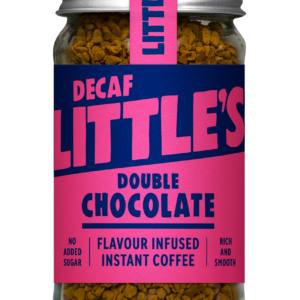 Double chocolate decaf in resuable jar