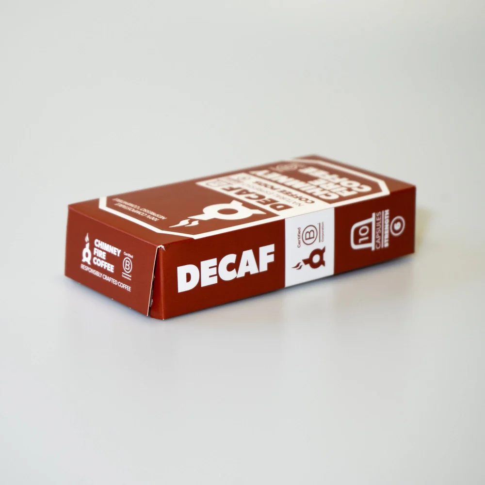 Chimney Fire coffee - decaf pods - Image 3
